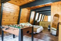 Dog-Friendly Moonridge Cabin | Near Lake, Slopes | Game Room | EV Charging