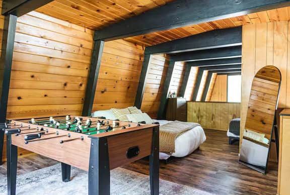 Dog-Friendly Moonridge Cabin | Near Lake, Slopes | Game Room | EV Charging
