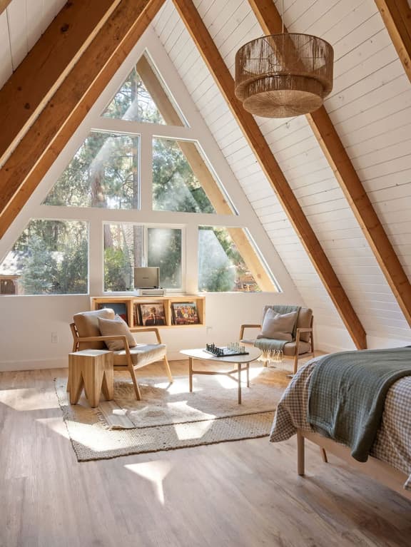 Terra Cottage • MidCentury Modern • A Frame • Spa